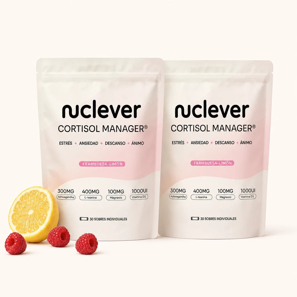 Dos paquetes de Nuclever Cortisol Manager: 2x1