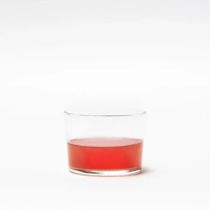 Vaso con la bebida lista